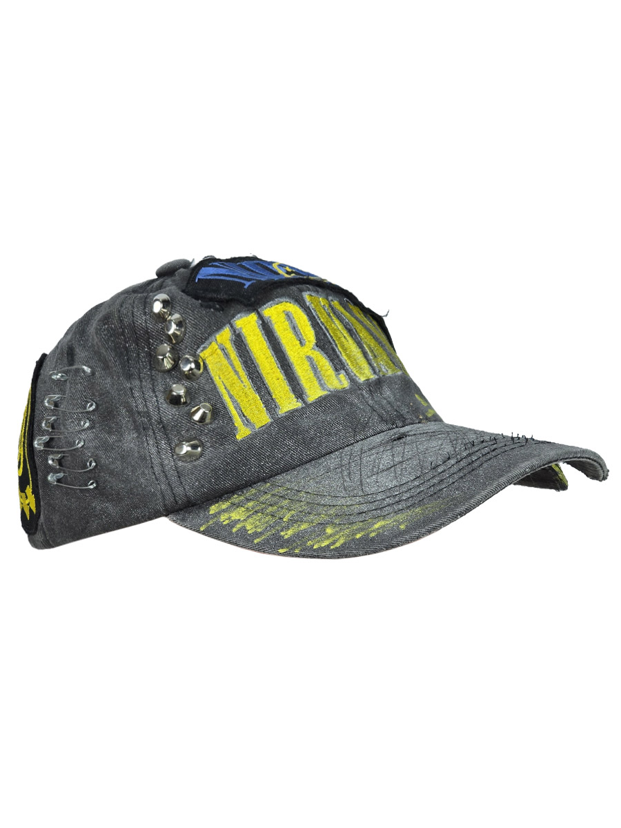 Кепка кастомная Nirvana - фото 1 - rockbunker.ru