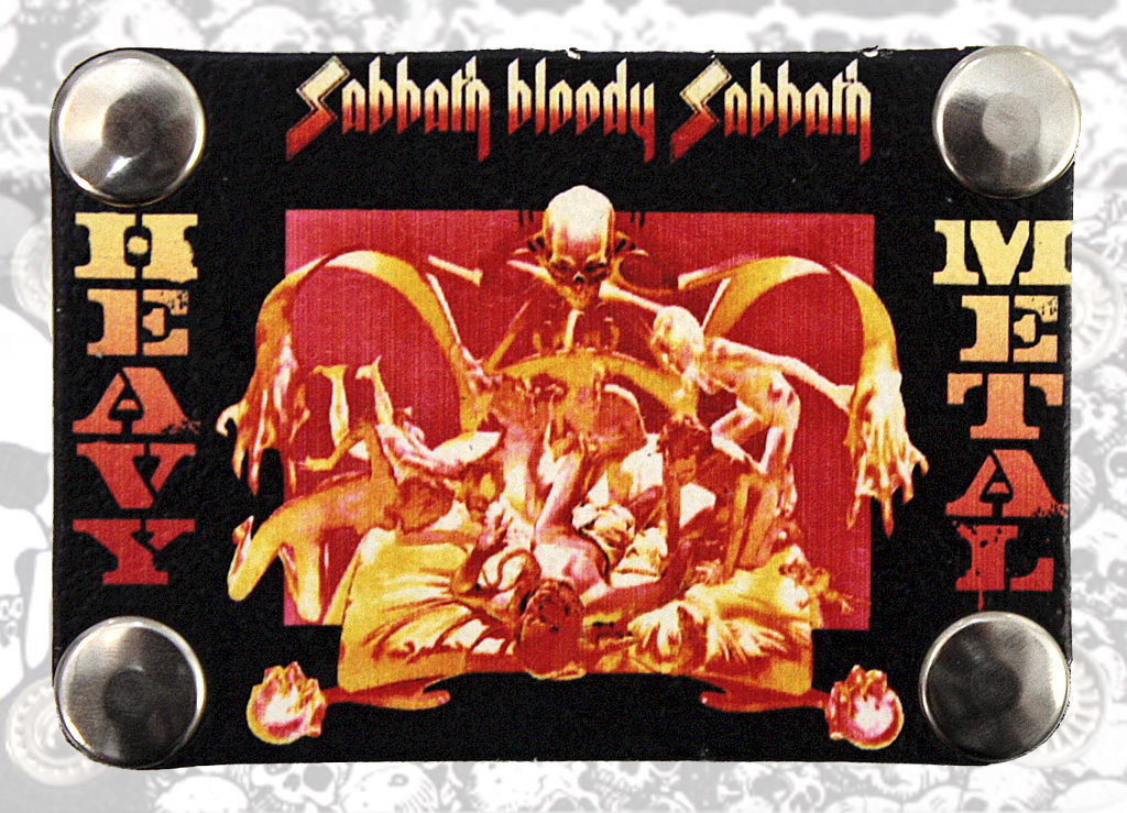 Накладка на браслет RockMerch Black Sabbath - Sabbath Bloody Sabbath - фото 1 - rockbunker.ru