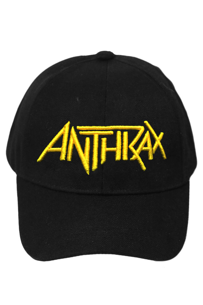 Бейсболка Anthrax с 3D вышивкой - фото 2 - rockbunker.ru