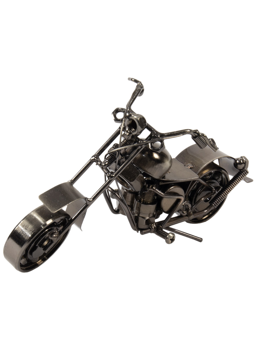 Сувенирная модель Мотоцикл ручной работы МРС082 - фото 2 - rockbunker.ru
