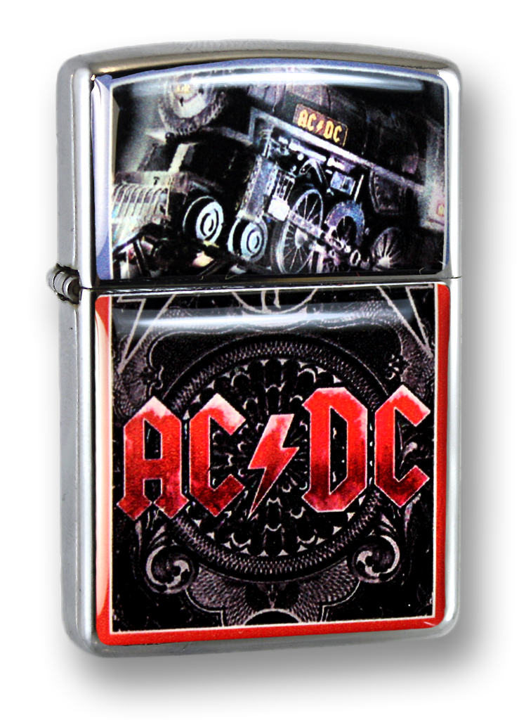Зажигалка RockMerch AC DC - фото 1 - rockbunker.ru