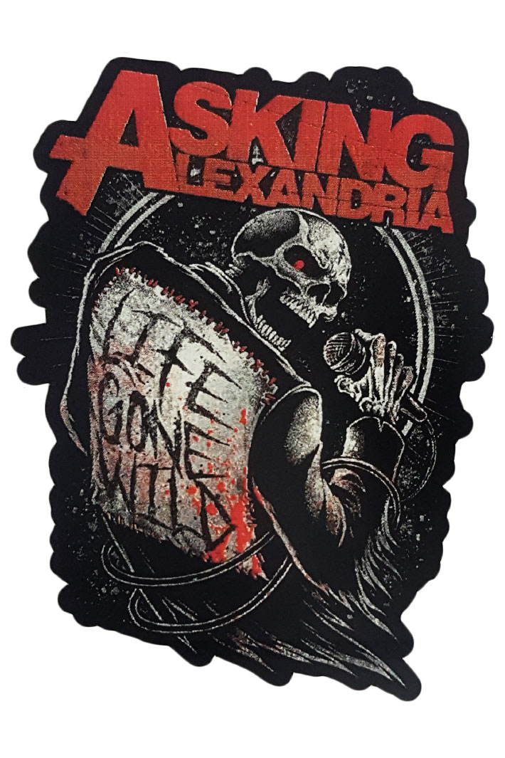 Наклейка-стикер Asking Alexandria - фото 1 - rockbunker.ru