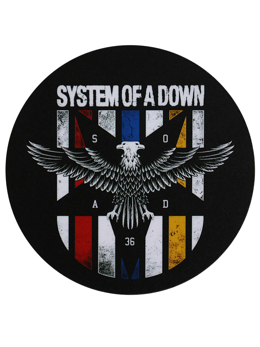 Костер-подставка System Of A Down - фото 2 - rockbunker.ru