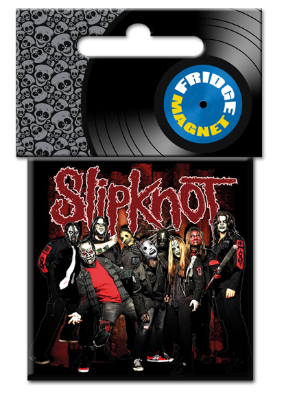 Магнит RockMerch Slipknot - фото 2 - rockbunker.ru