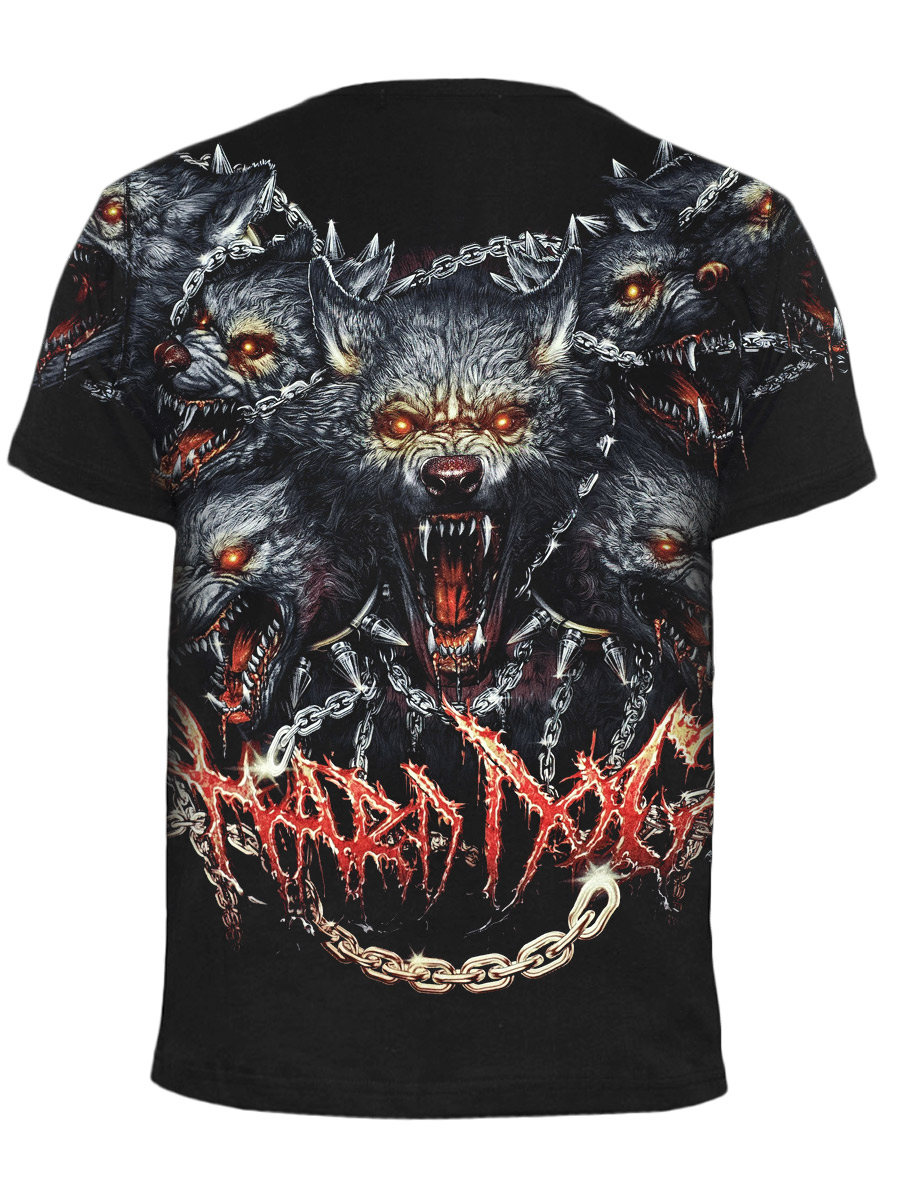 Футболка Rock Chang Hard Dog - фото 2 - rockbunker.ru