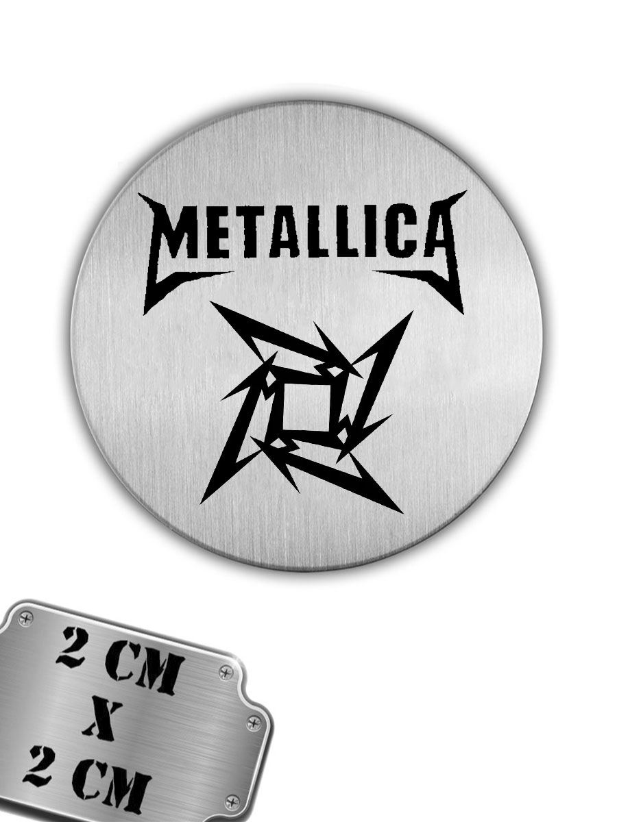 Значок-пин Metallica - фото 1 - rockbunker.ru