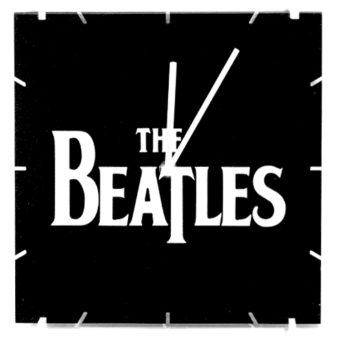 Часы настенные The Beatles - фото 1 - rockbunker.ru