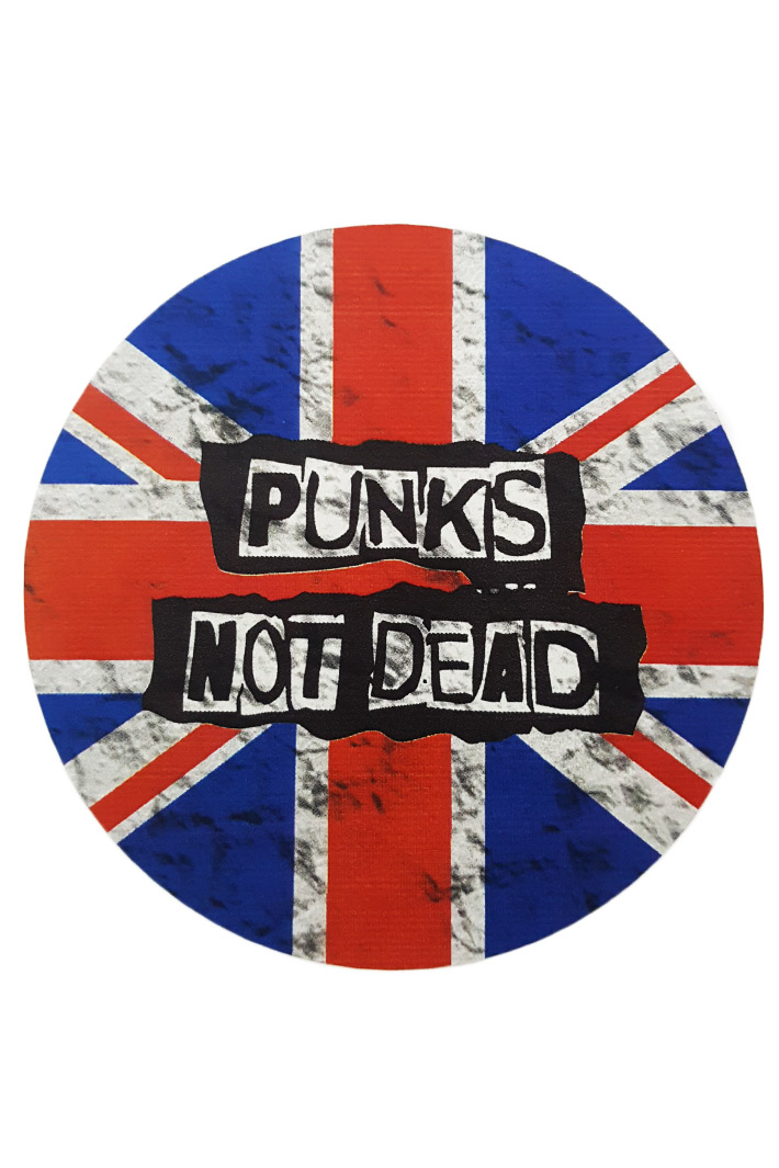 Наклейка-стикер Punks Not Dead - фото 1 - rockbunker.ru