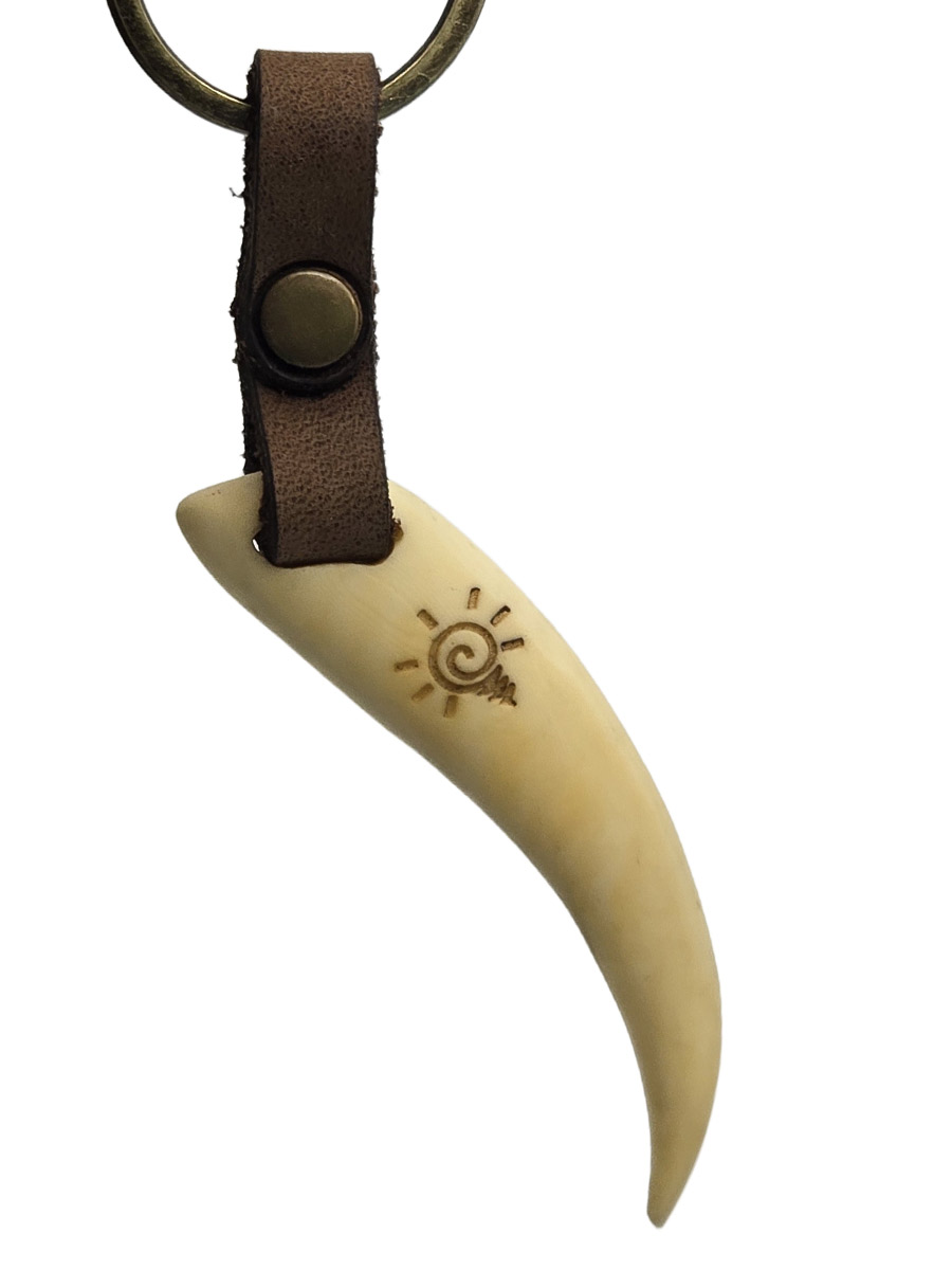 Брелок Коготь Орнамент - фото 2 - rockbunker.ru