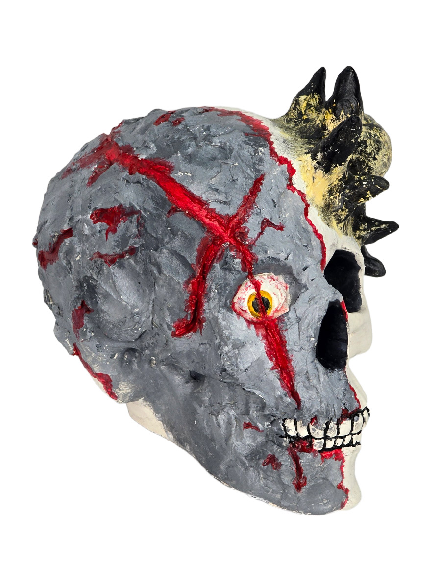 Череп Декоративный Лич Билли - фото 1 - rockbunker.ru