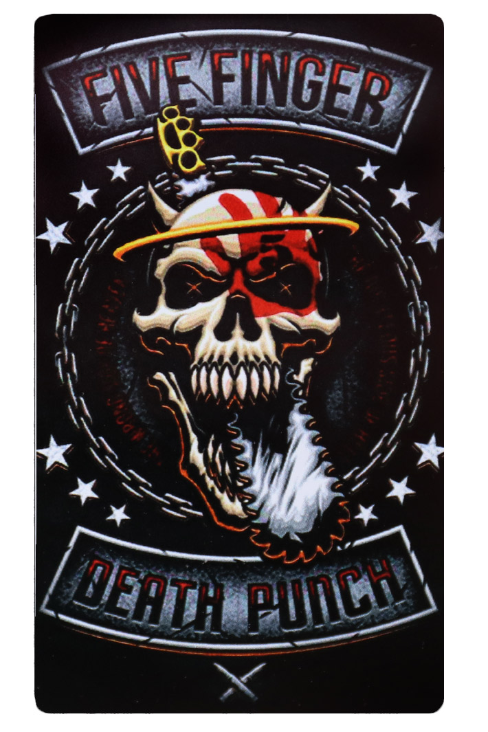 Наклейка-стикер Rock Merch Five Finger Death Punch - фото 1 - rockbunker.ru