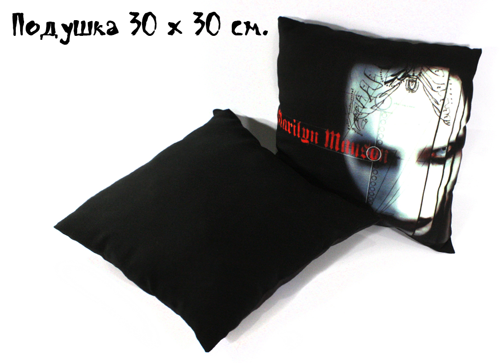 Подушка Marilyn Manson - фото 2 - rockbunker.ru