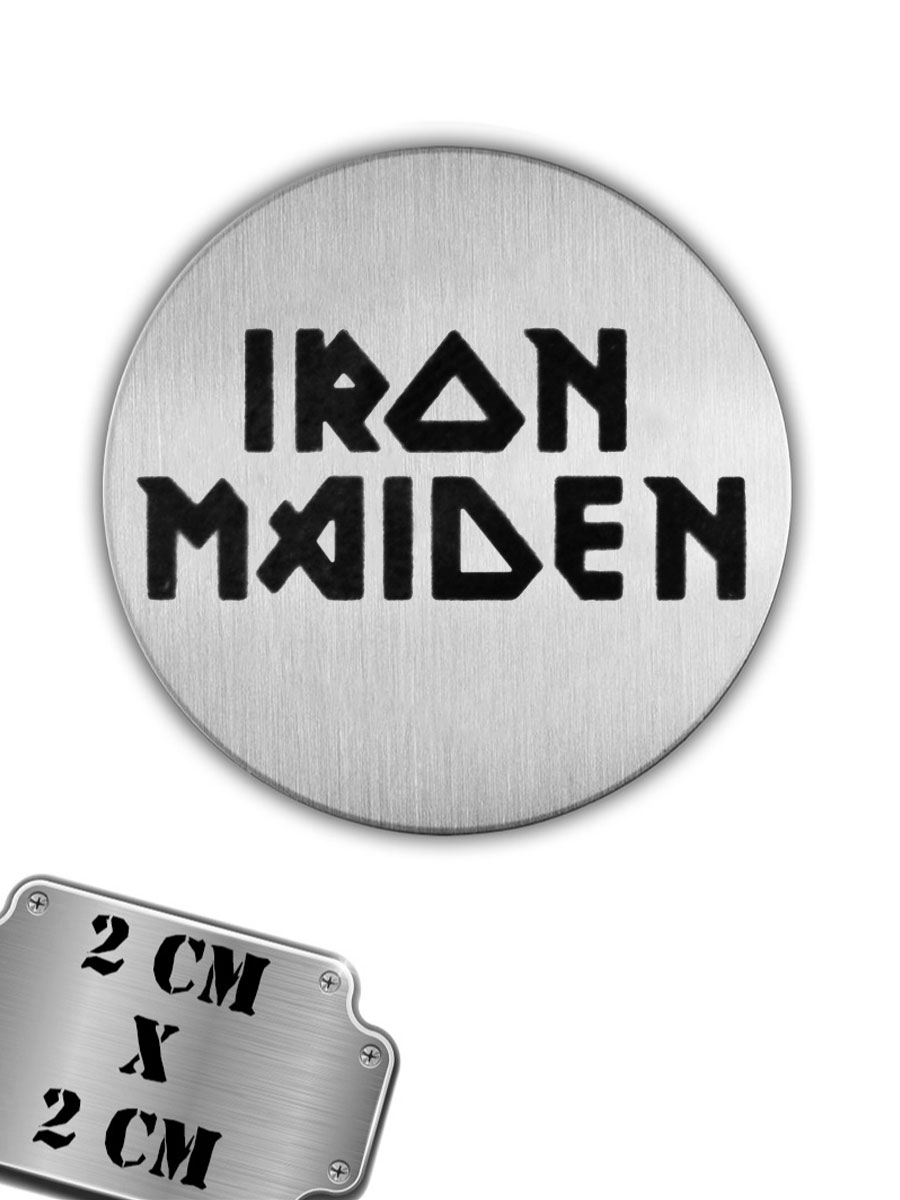 Значок-пин Iron Maden - фото 1 - rockbunker.ru