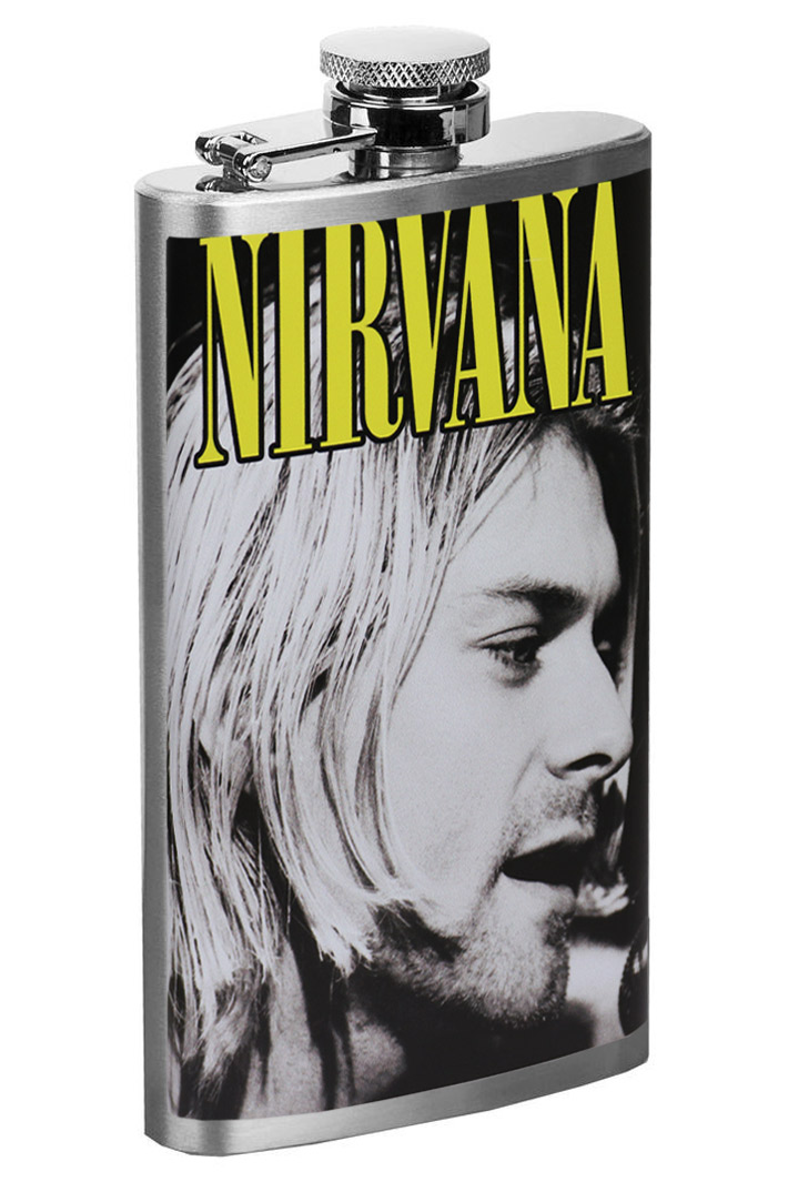 Фляга RockMerch Nirvana - фото 2 - rockbunker.ru