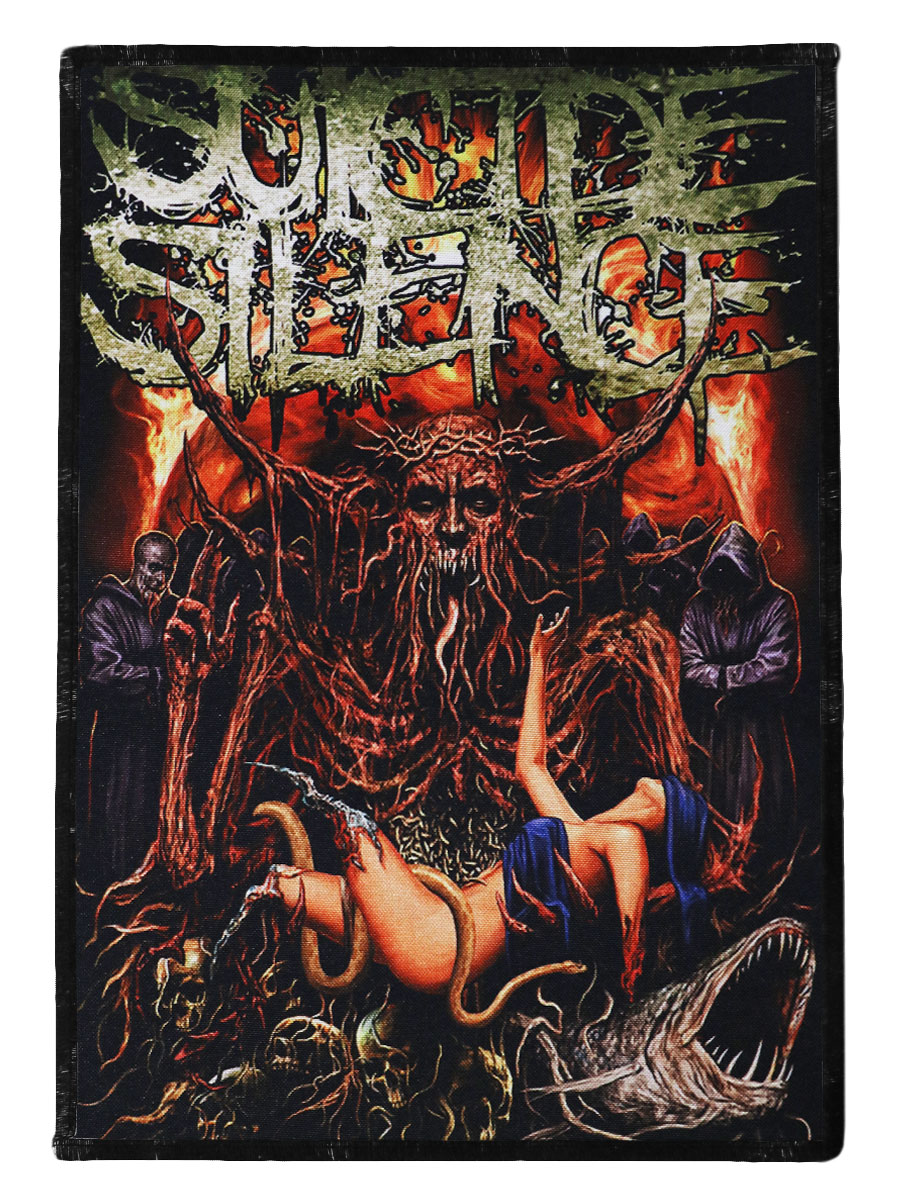 Нашивка на спину RockMerch Suicide Silence - фото 1 - rockbunker.ru