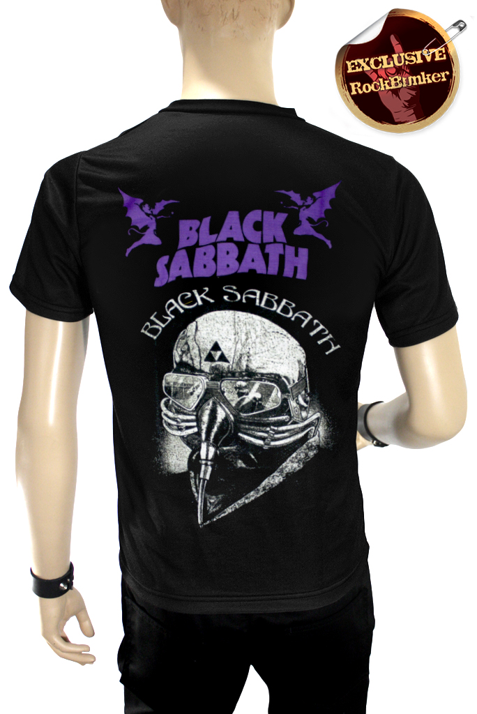 Футболка RockBunker Black Sabbath - фото 2 - rockbunker.ru