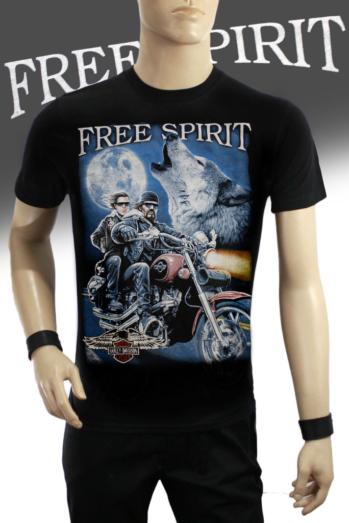 Футболка Harley-Davidson Free spirit - фото 1 - rockbunker.ru