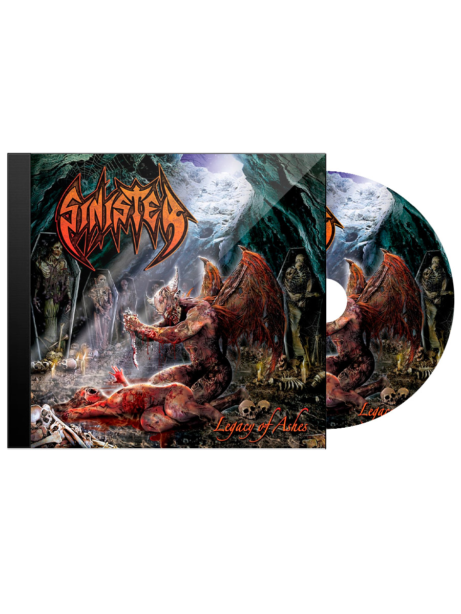 CD Диск Sinister Legacy of Ashes - фото 1 - rockbunker.ru