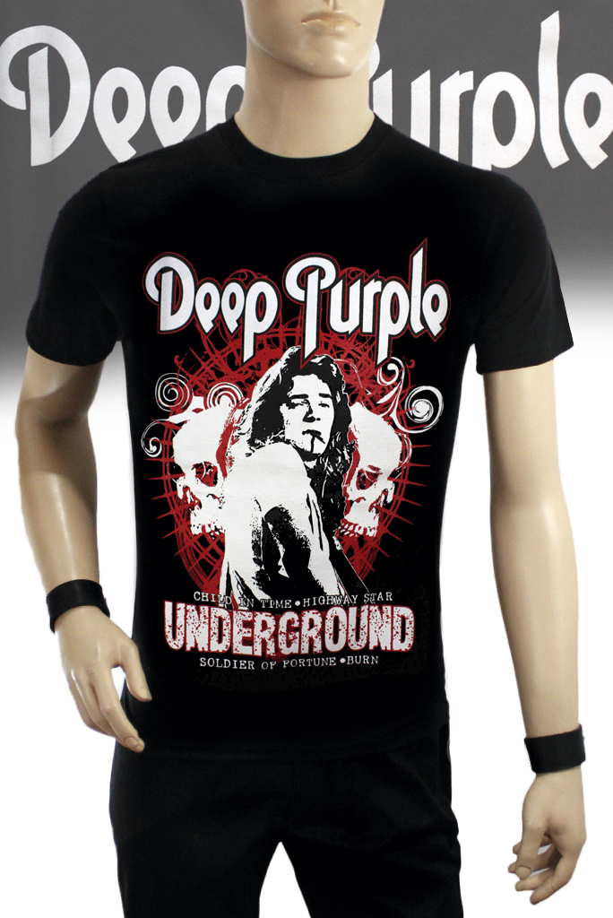 Футболка Hot Rock Deep Purple Undeground - фото 1 - rockbunker.ru