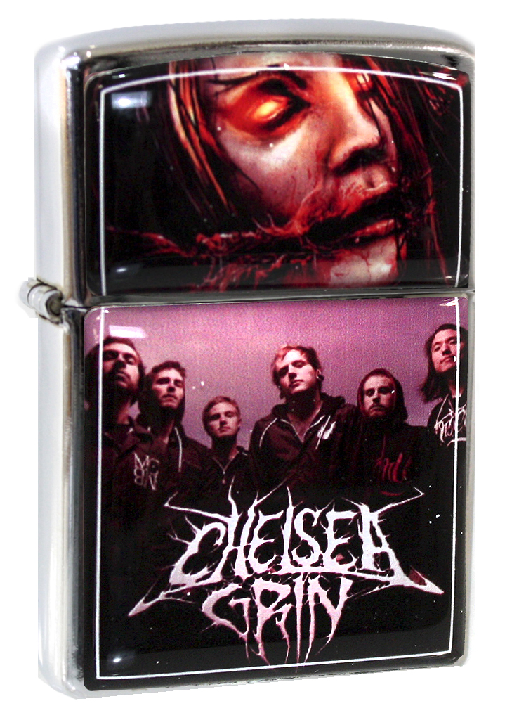 Зажигалка RockMerch Chelsea Grin - фото 1 - rockbunker.ru