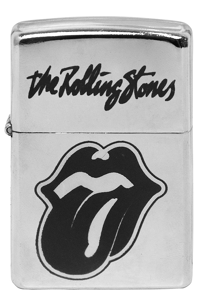 Зажигалка с гравировкой Rolling Stones - фото 1 - rockbunker.ru