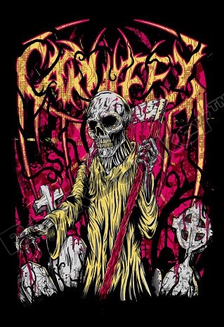 Наклейка-стикер Carnifex - фото 1 - rockbunker.ru