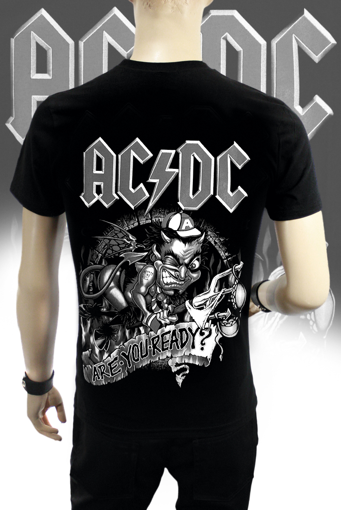 Футболка Metal Heaven AC DC Are You Ready - фото 2 - rockbunker.ru