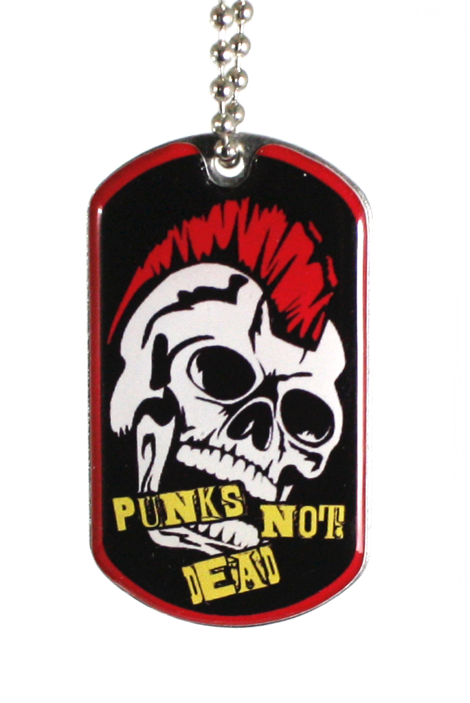 Жетон RockMerch Punks not Dead - фото 2 - rockbunker.ru