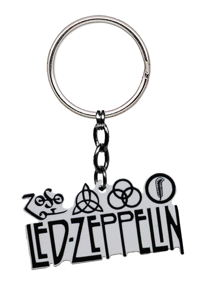 Брелок Led Zeppelin - фото 1 - rockbunker.ru