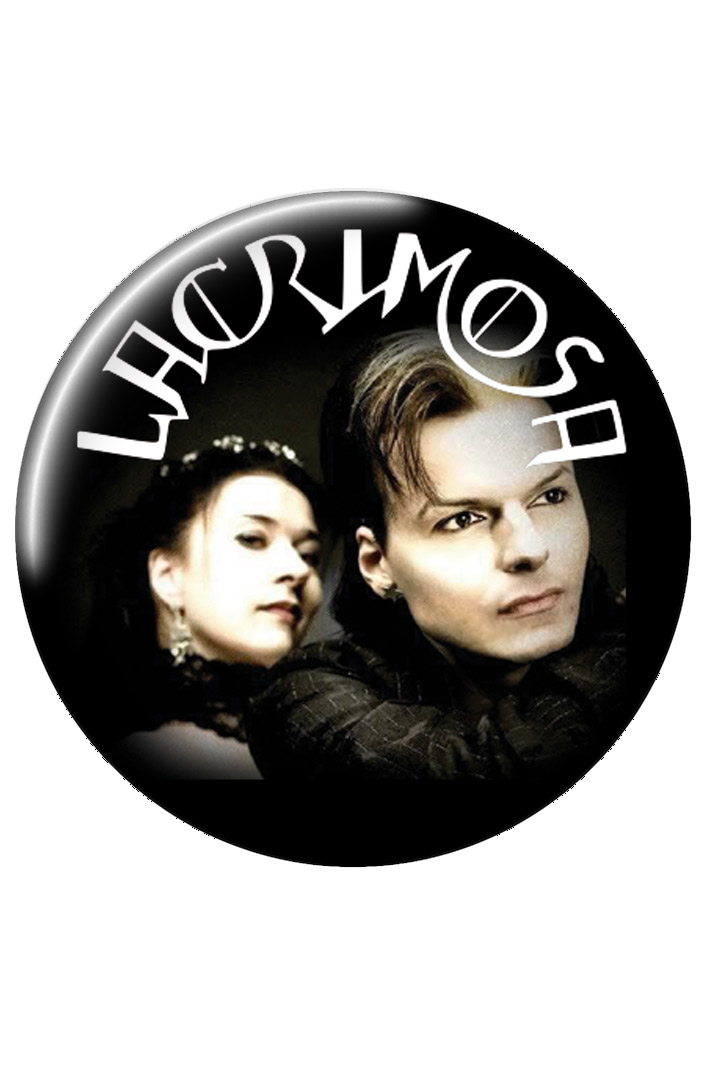 Значок RockMerch Lacrimosa - фото 1 - rockbunker.ru