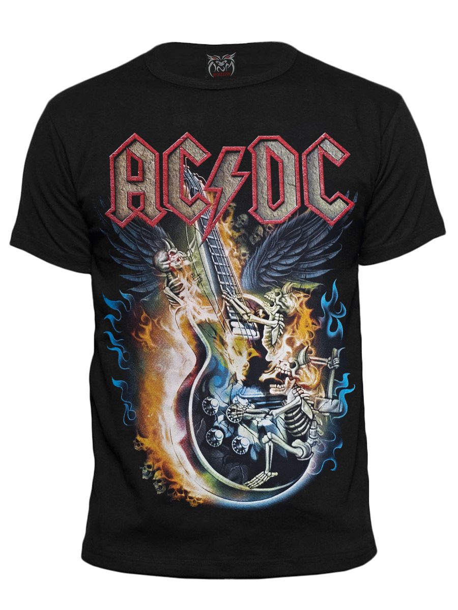 Футболка RockVolution AC DC - фото 1 - rockbunker.ru