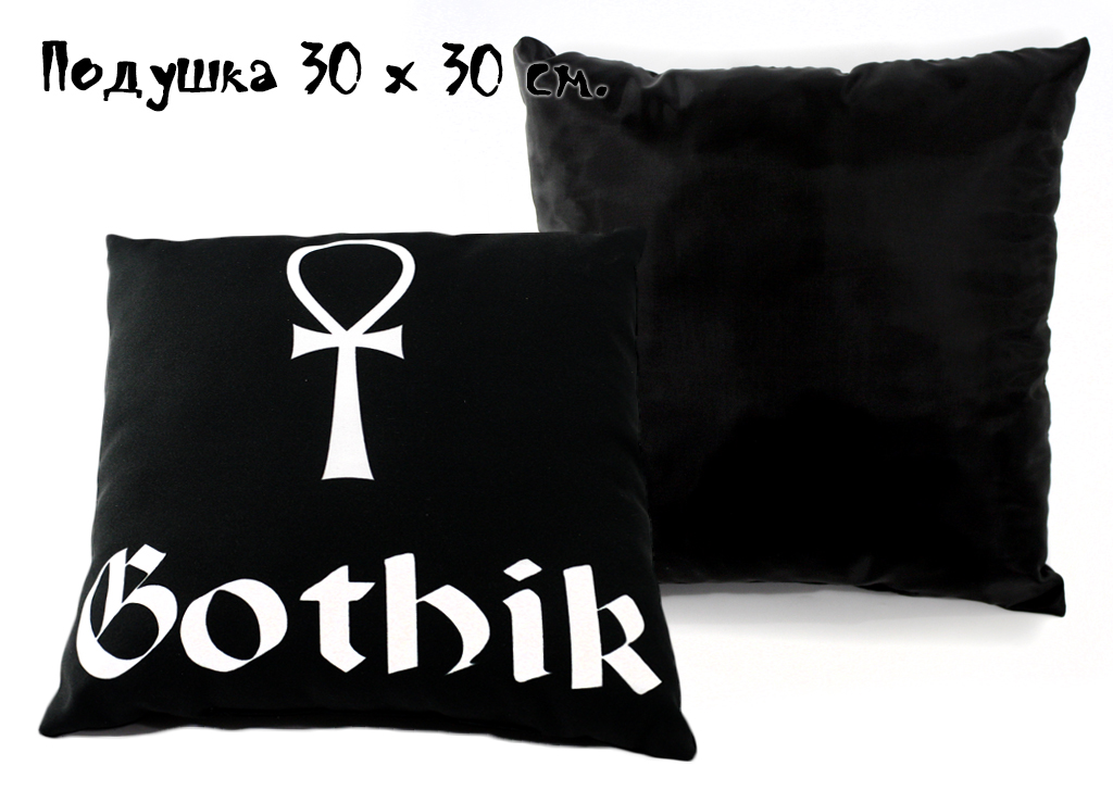 Подушка Gothic - фото 2 - rockbunker.ru