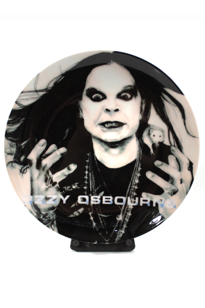 Тарелка Ozzy Osbourne - фото 1 - rockbunker.ru
