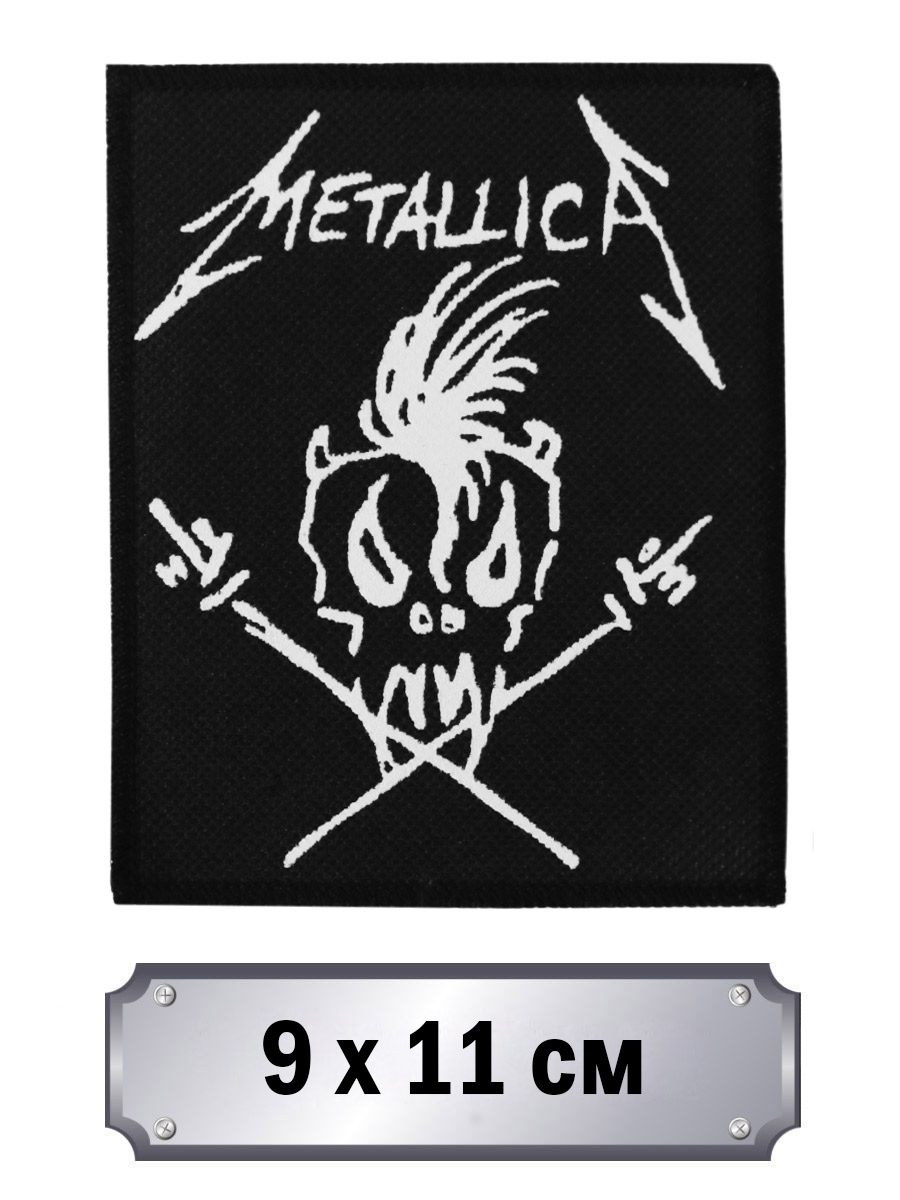 Нашивка Metallica - фото 1 - rockbunker.ru