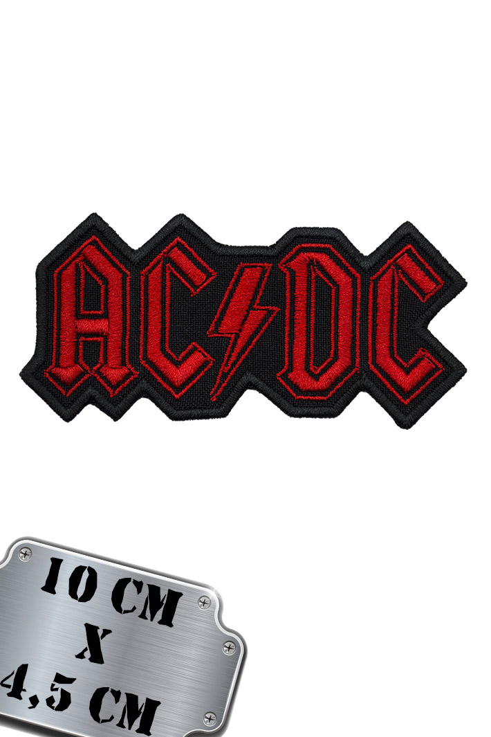 Нашивка AC DC - фото 2 - rockbunker.ru