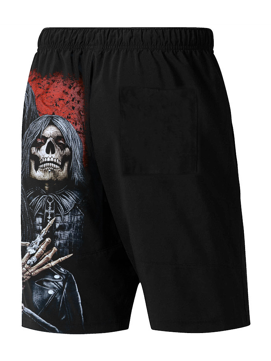 Шорты Скелеты - фото 2 - rockbunker.ru