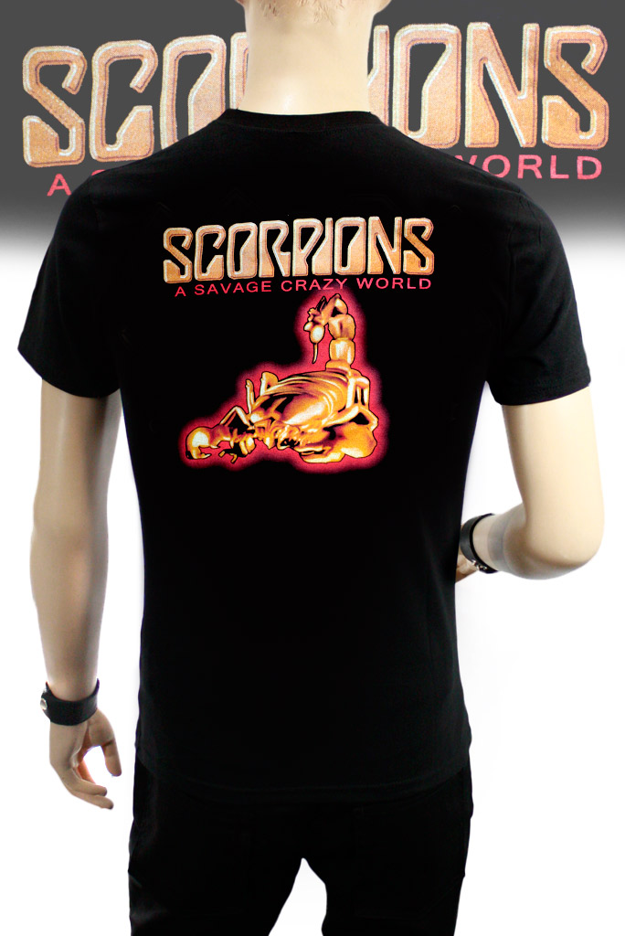 Футболка Hot Rock Scorpions Unbreakable - фото 2 - rockbunker.ru