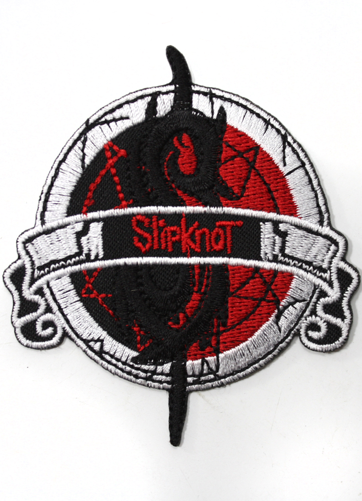 Термонашивка Slipknot - фото 1 - rockbunker.ru