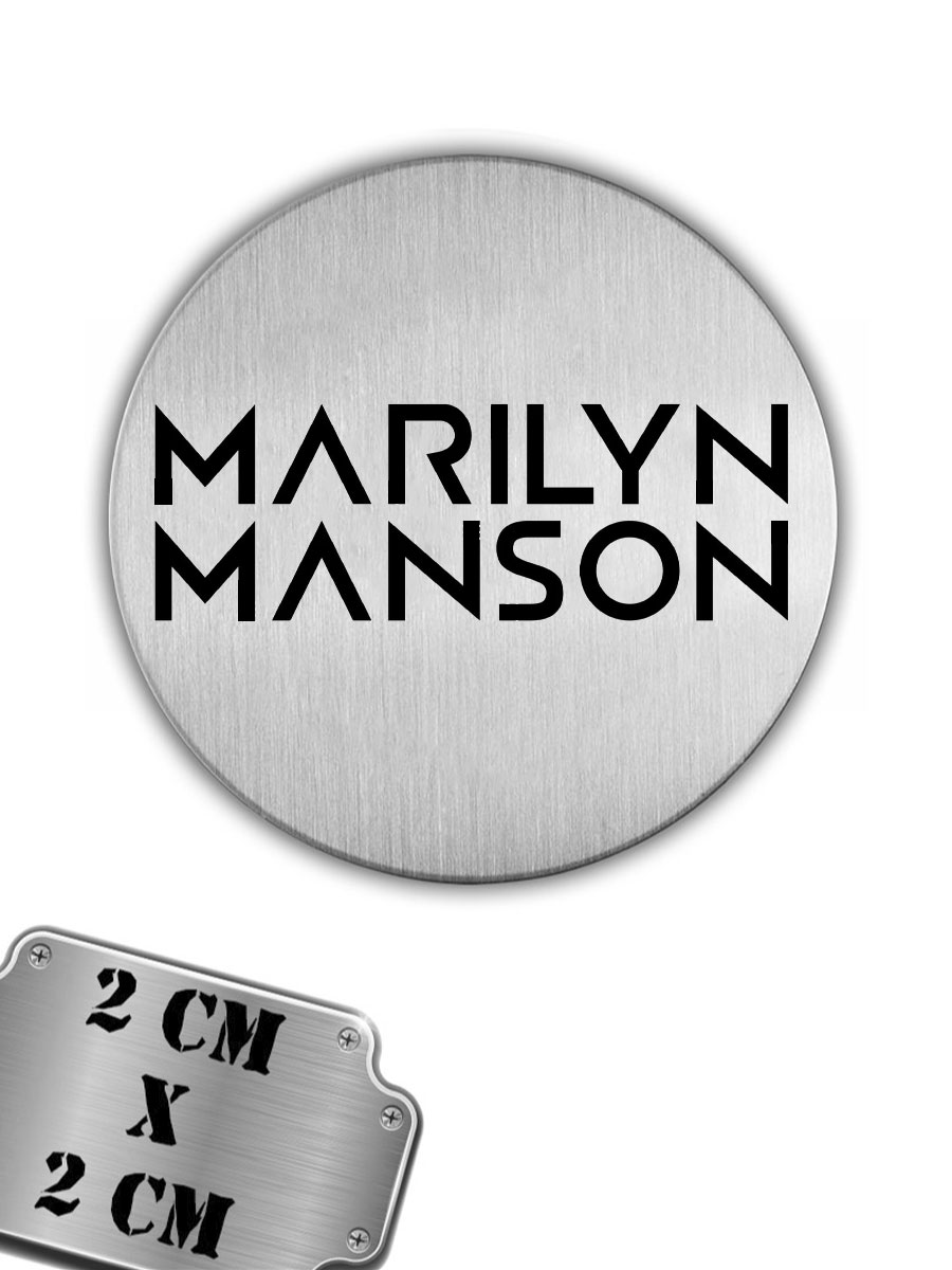Значок-пин Marilyn Manson - фото 1 - rockbunker.ru