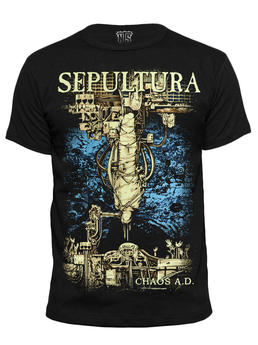 Футболка New Type System  Sepultura - фото 1 - rockbunker.ru