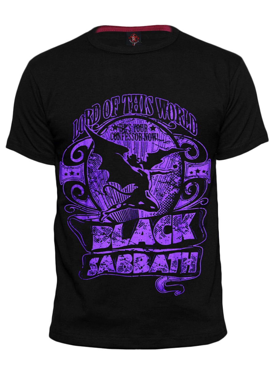 Футболка RockMerch Black Sabbath - фото 1 - rockbunker.ru