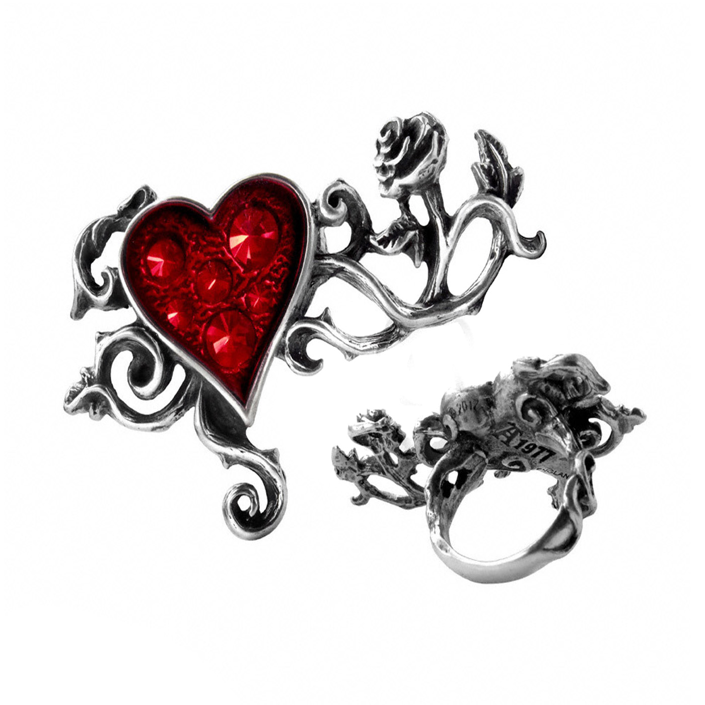 Кольцо Alchemy Gothic R180 Bed of Blood Roses - фото 1 - rockbunker.ru