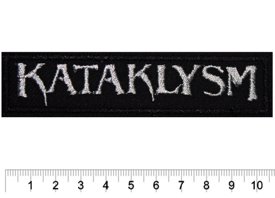 Нашивка RockMerch Kataklysm - фото 1 - rockbunker.ru