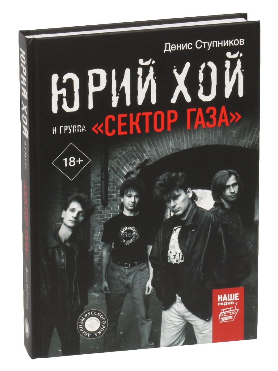 Книга Ступиков Д. Юрий Хой и группа Сектор Газа - фото 1 - rockbunker.ru