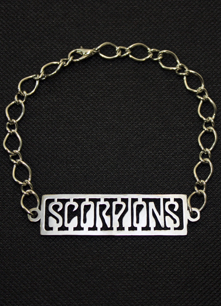 Браслет Scorpions - фото 1 - rockbunker.ru