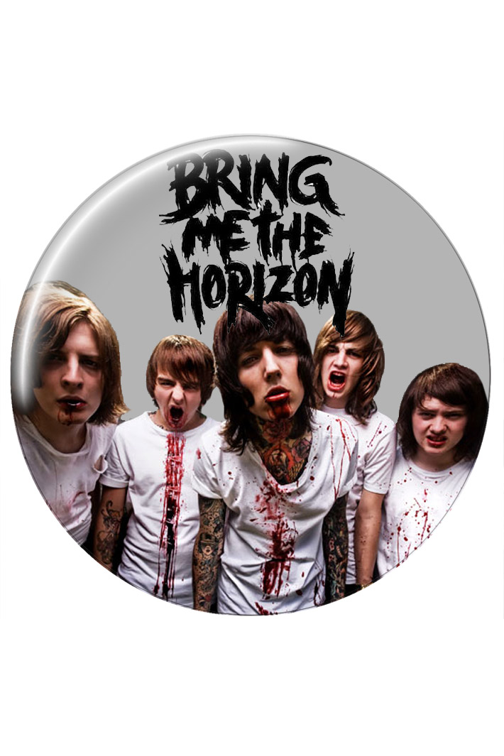 Значок RockMerch Bring me the Horizon - фото 1 - rockbunker.ru