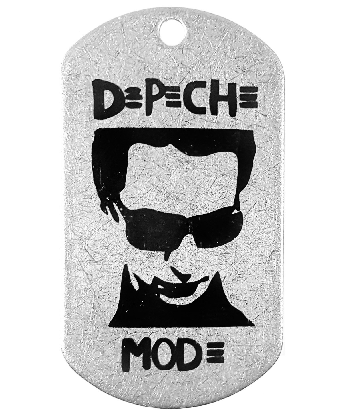 Жетон стальной Depeche Mode - фото 1 - rockbunker.ru