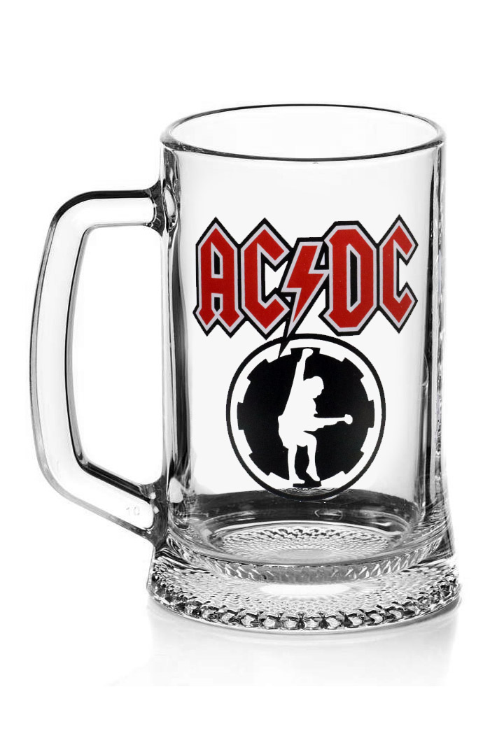 Кружка пивная RockMerch AC DC - фото 1 - rockbunker.ru