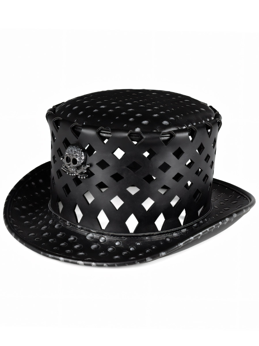 Стимпанк Шляпа Резной Узор - фото 1 - rockbunker.ru