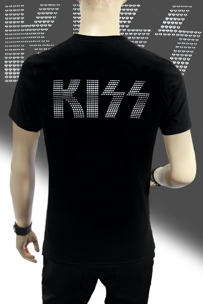 Футболка Hot Rock Kiss Gene Simmons - фото 2 - rockbunker.ru